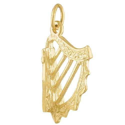 Harp 14K Gold Charm